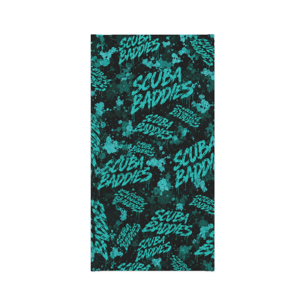 SCUBA BADDIES — SUBSURFACE CAMO™ NECK GAITER / REEF TEAL