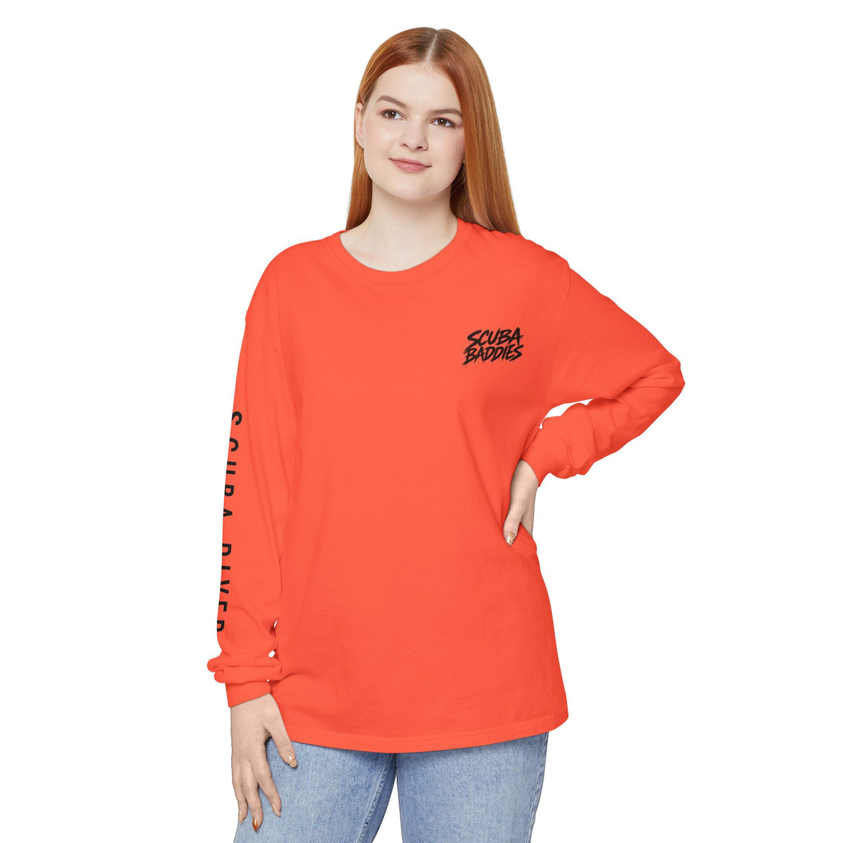 SCUBA BADDIES — LONG SLEEVE TEE