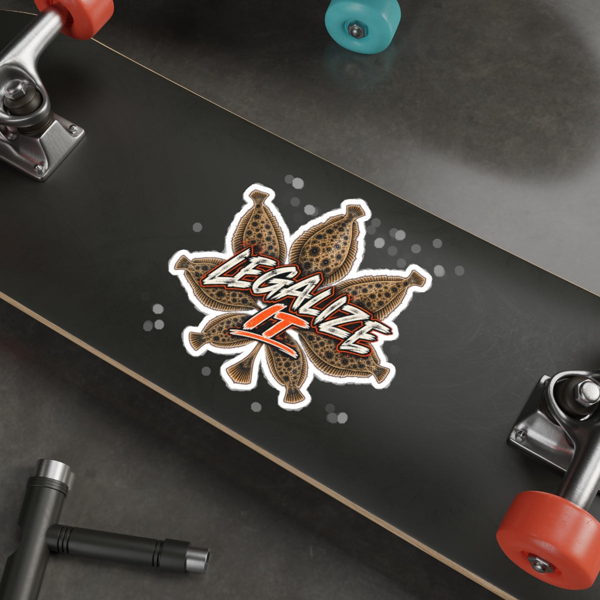 Flounder Reform™ — Legalize It Sticker