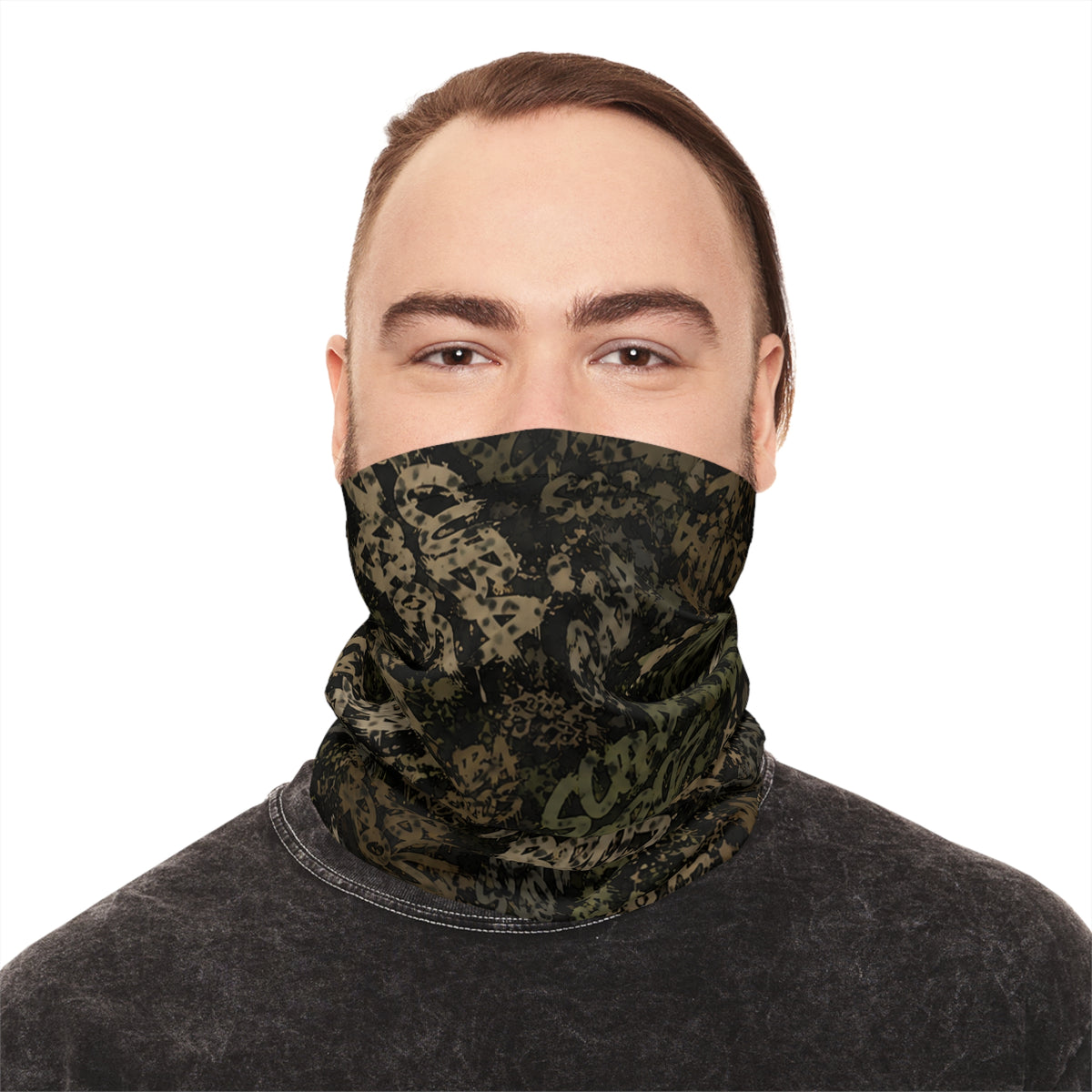 SCUBA BROS — SUBSURFACE CAMO™ NECK GAITER / DIVE OPS GREEN