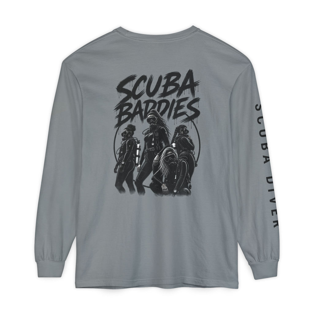 SCUBA BADDIES — LONG SLEEVE TEE