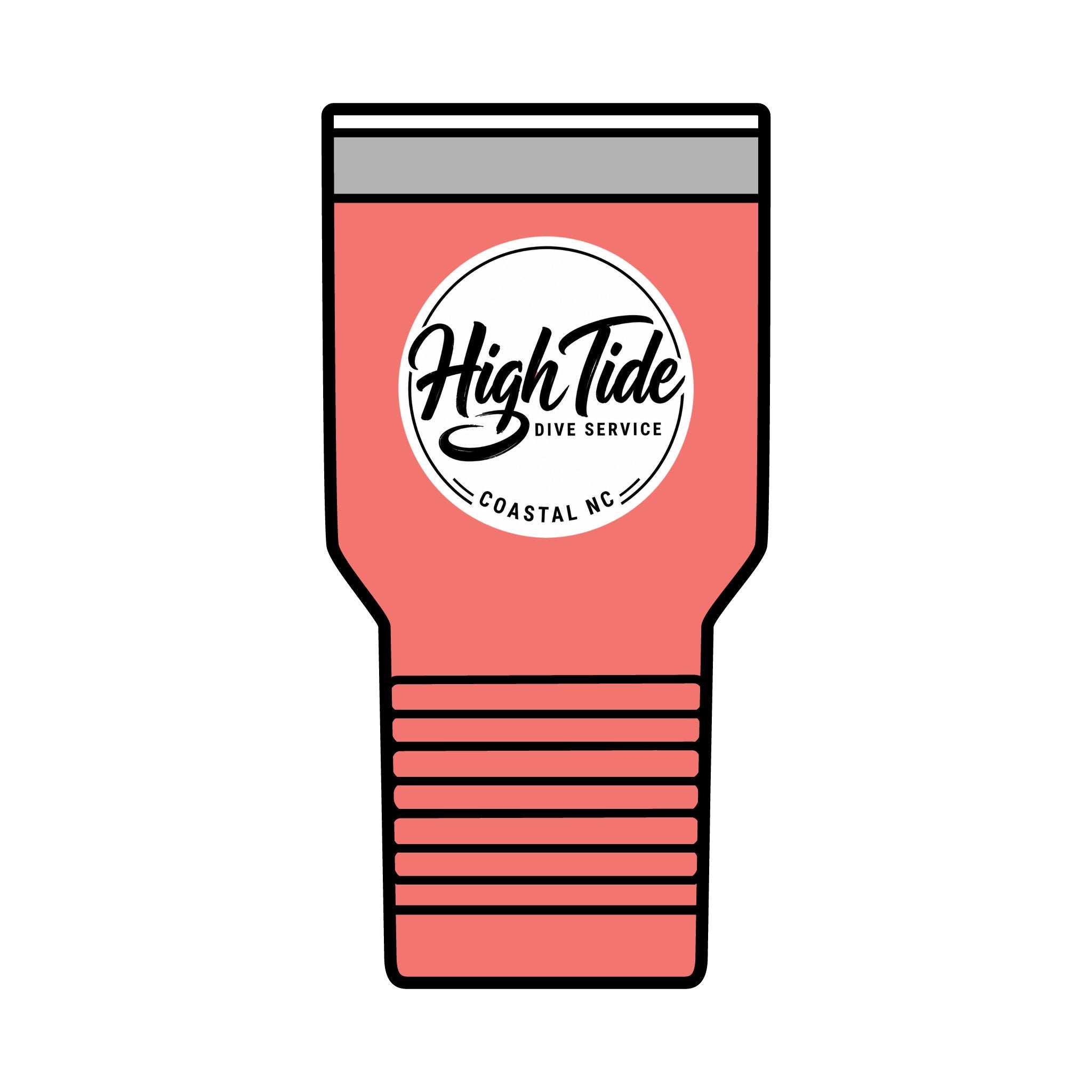 High Tide Dive Service 30oz Tumbler
