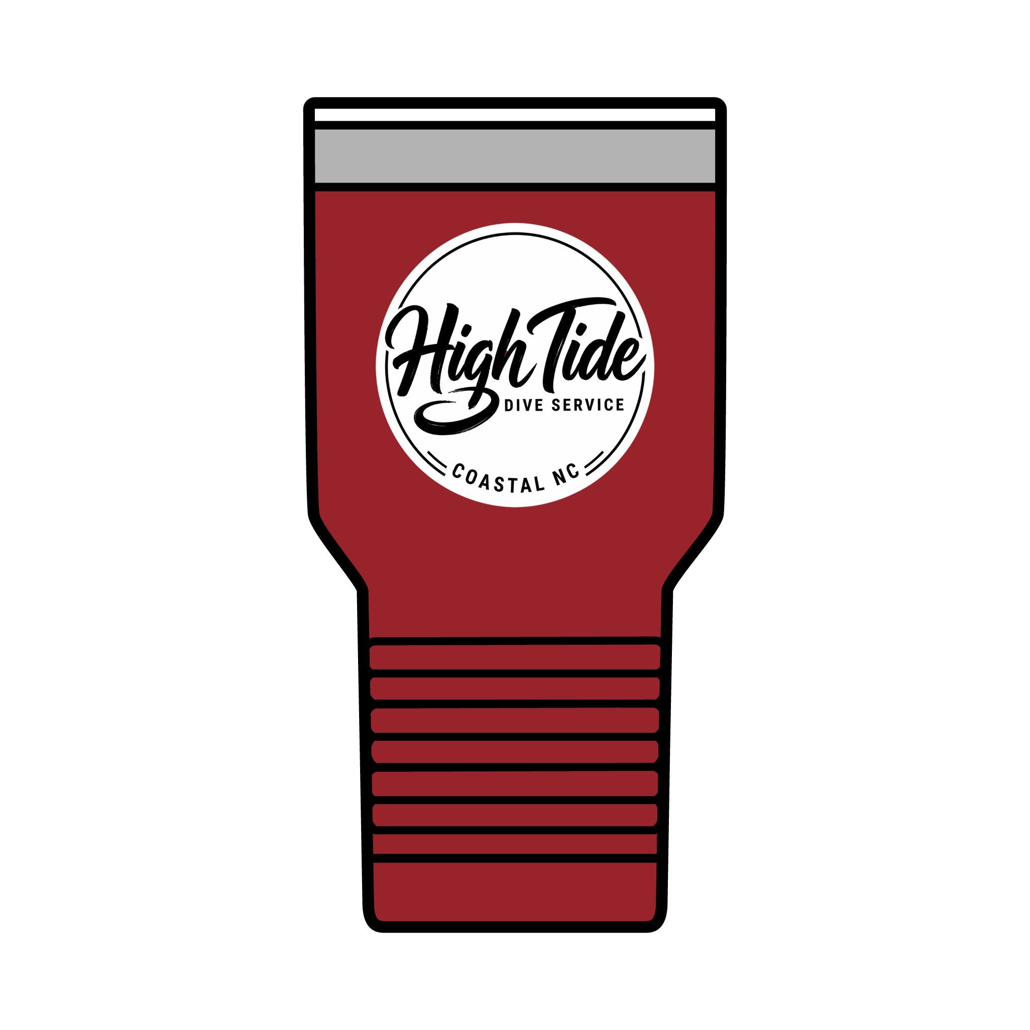 High Tide Dive Service 30oz Tumbler
