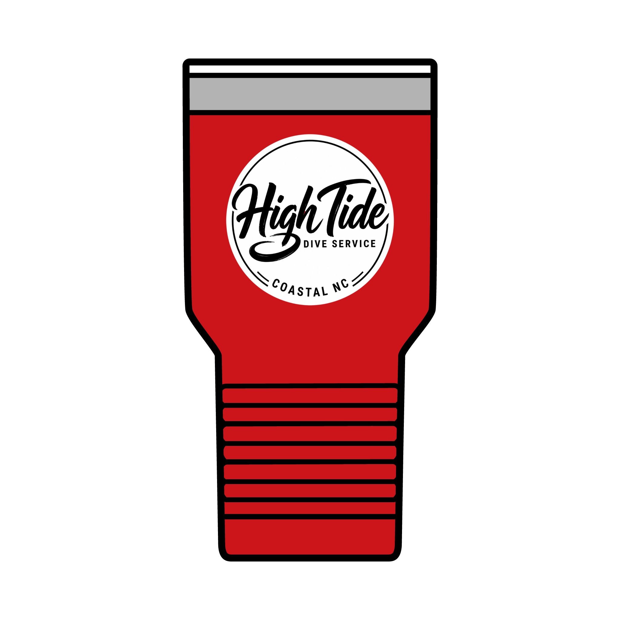 High Tide Dive Service 30oz Tumbler