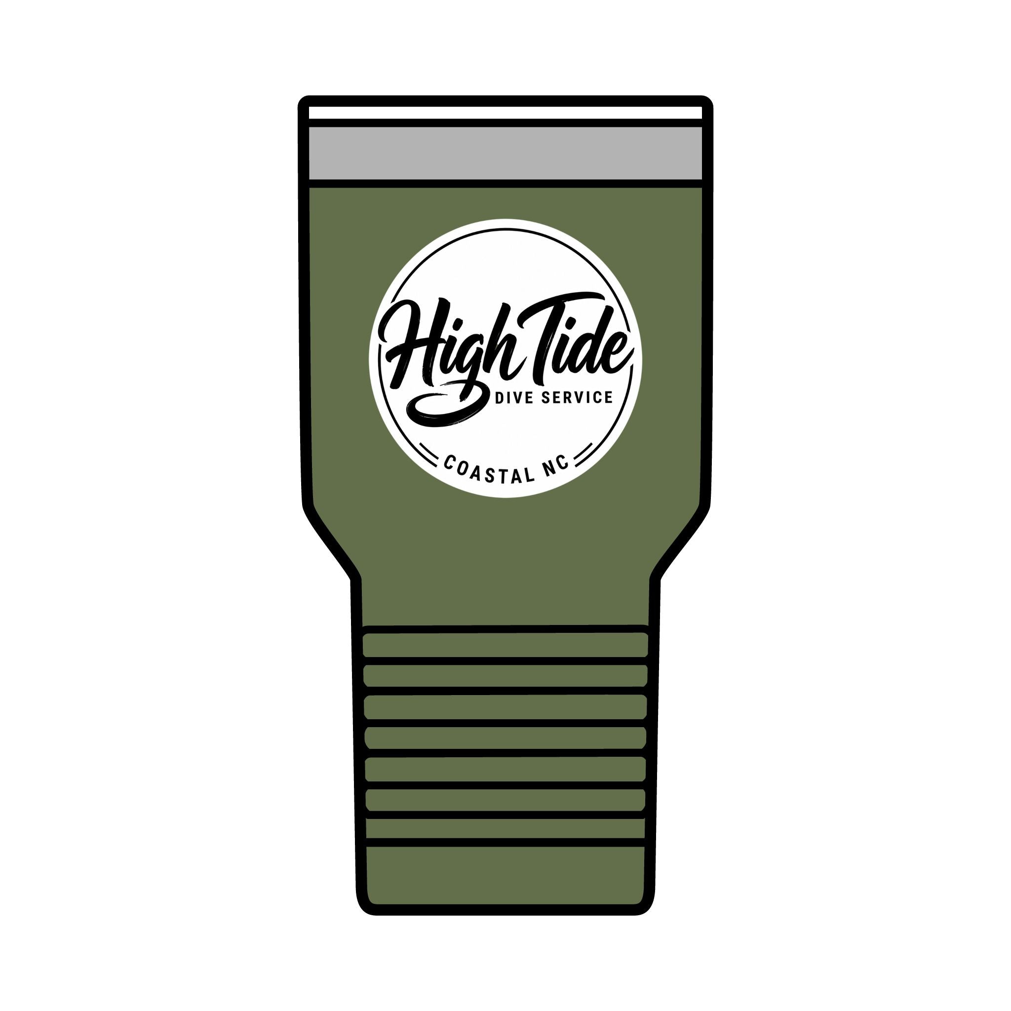 High Tide Dive Service 30oz Tumbler