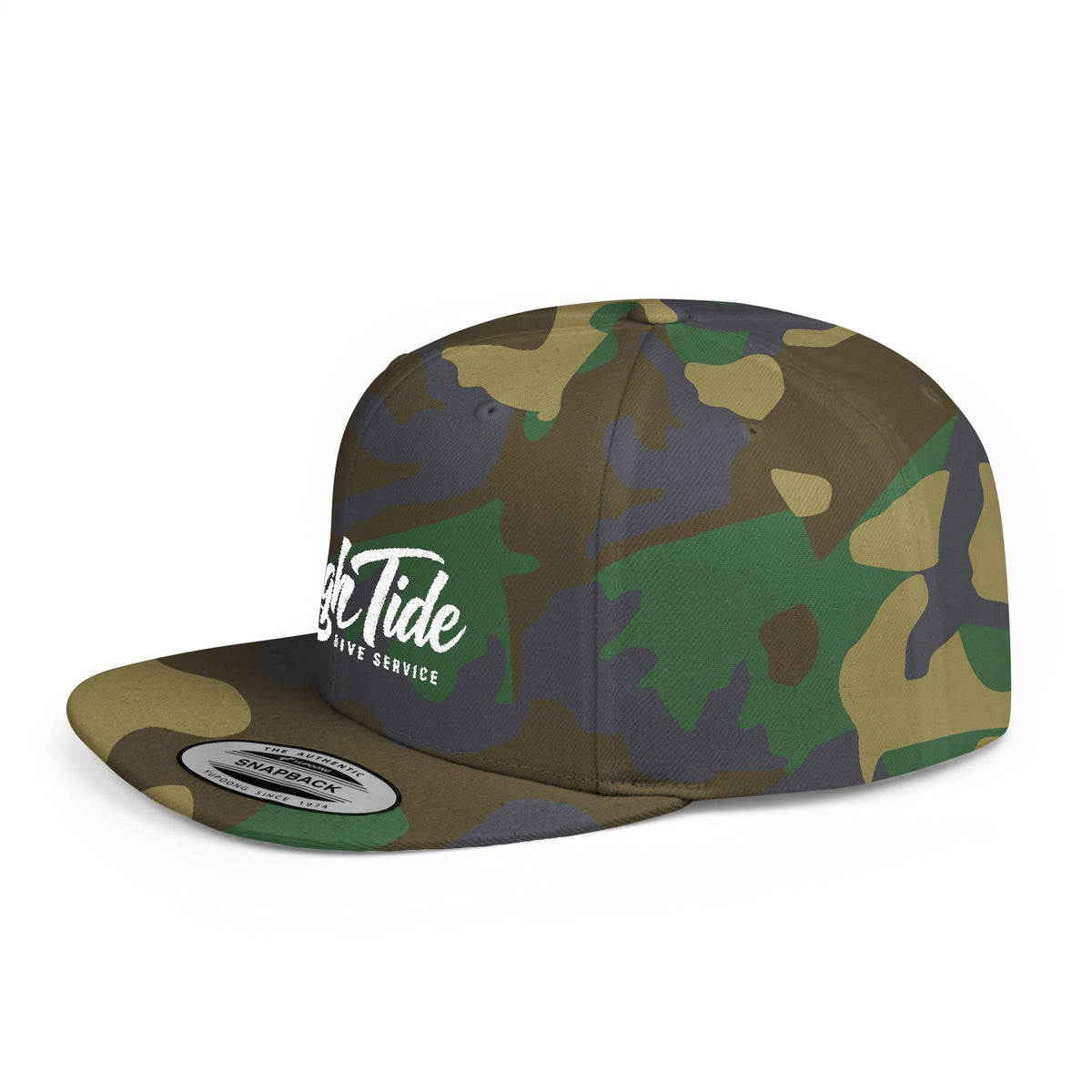 High Tide Coastal — Flat Bill Snap Back