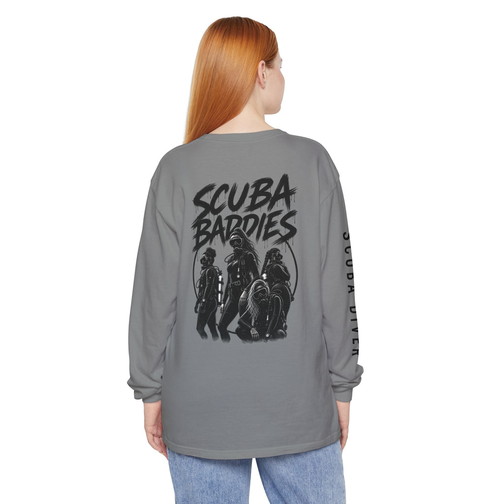 SCUBA BADDIES — LONG SLEEVE TEE