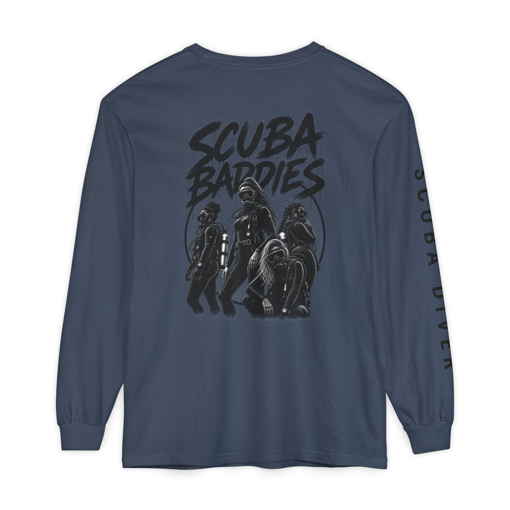 SCUBA BADDIES — LONG SLEEVE TEE