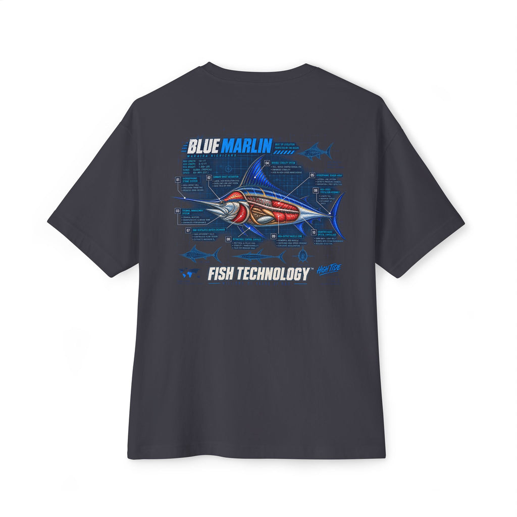 Blue Marlin Cutaway Tee