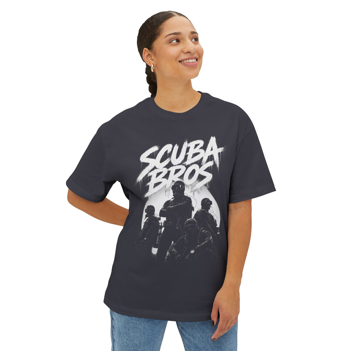 SCUBA BROS — OVERSIZED STREET TEE