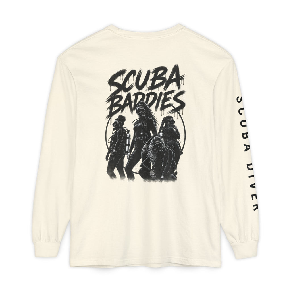 SCUBA BADDIES — LONG SLEEVE TEE