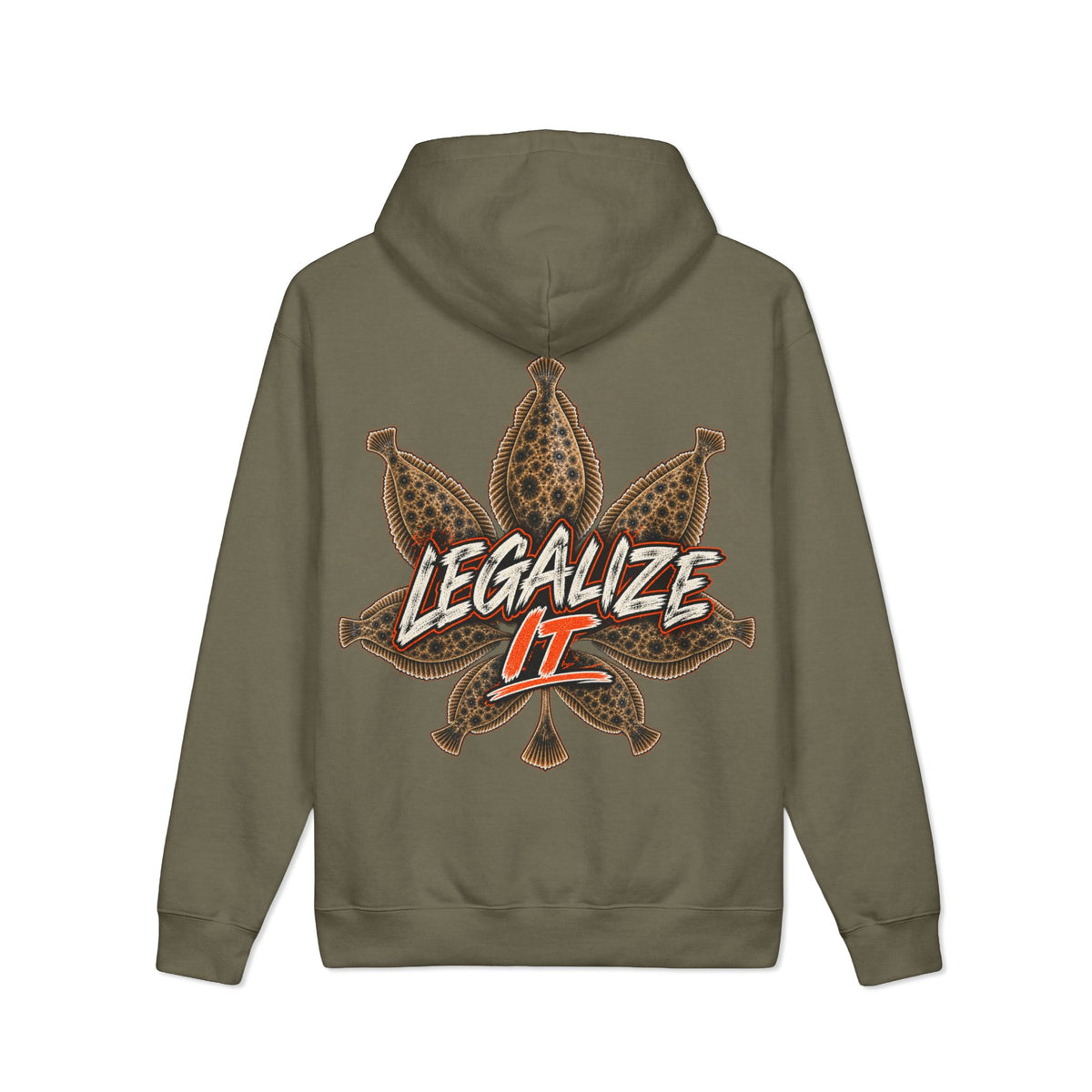 Flounder Reform™ — Legalize It Heavyweight Hoodie