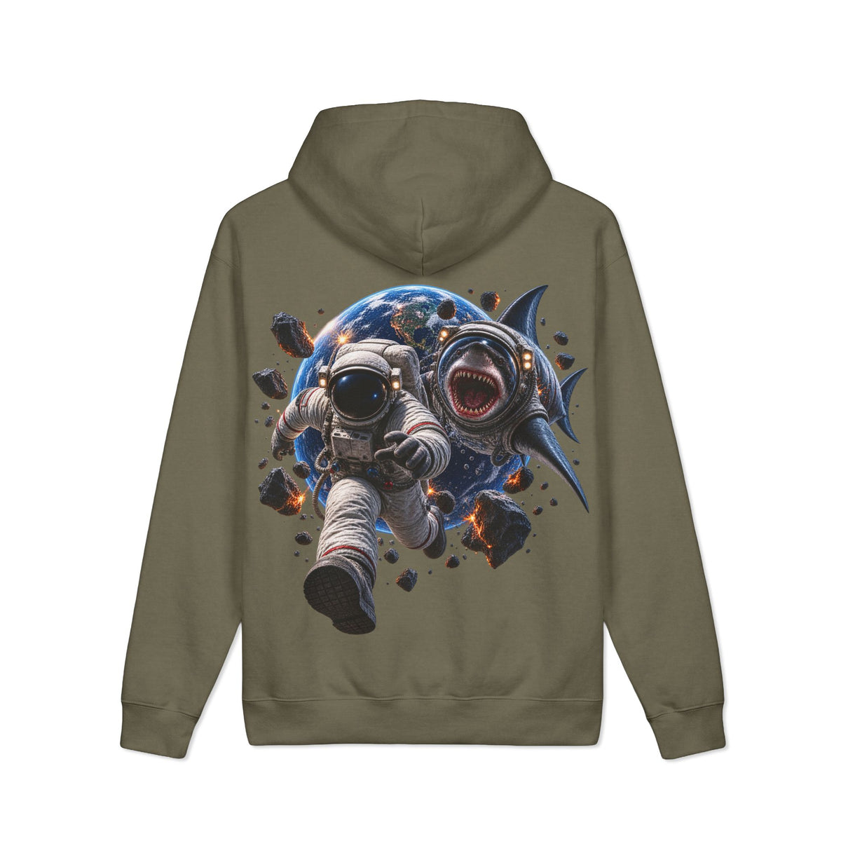 Space Shark Hoodie