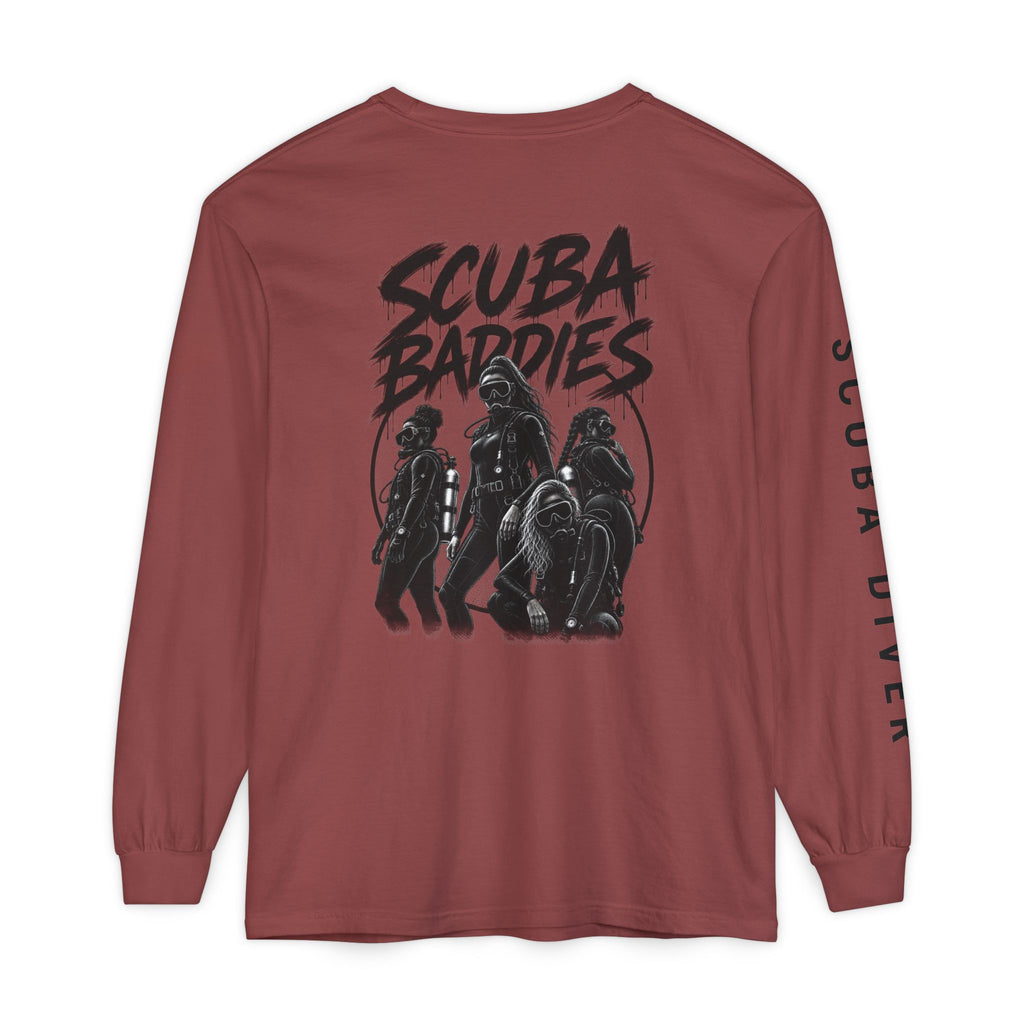 SCUBA BADDIES — LONG SLEEVE TEE