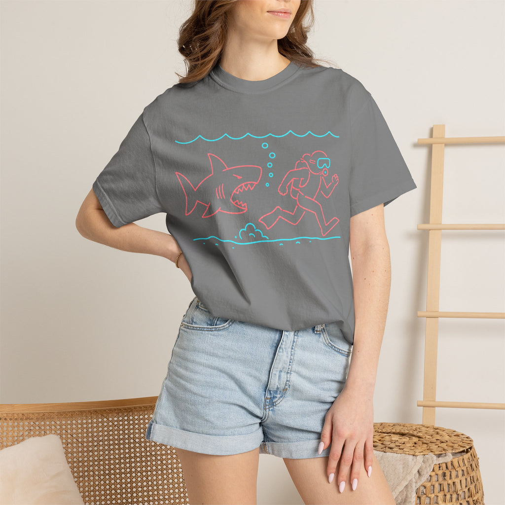 Just Keep Swimming Performance Tee