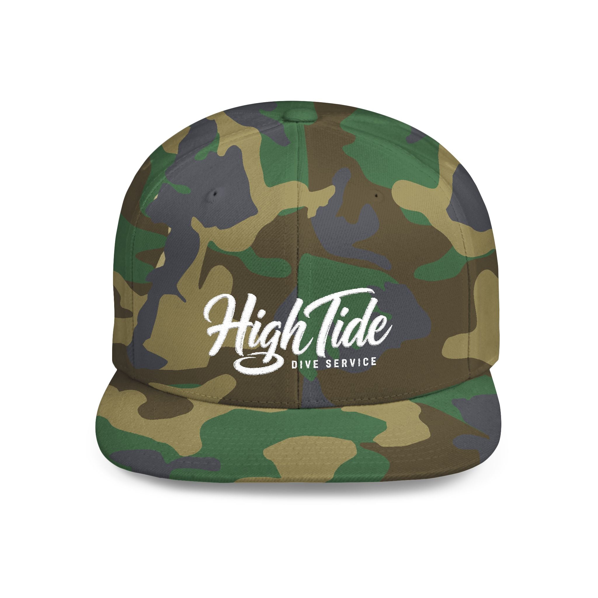 High Tide Coastal — Flat Bill Snap Back