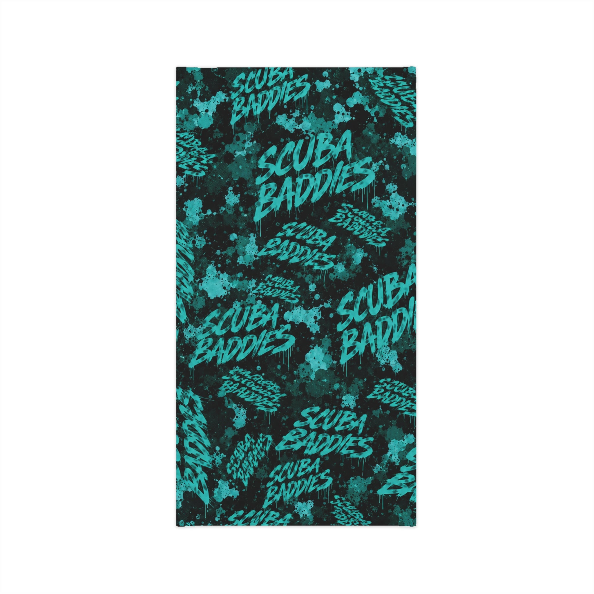 SCUBA BADDIES — SUBSURFACE CAMO™ NECK GAITER / REEF TEAL