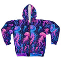 SCUBA BROS/BADDIES — Electric Jellies™ Unisex Zip Hoodie