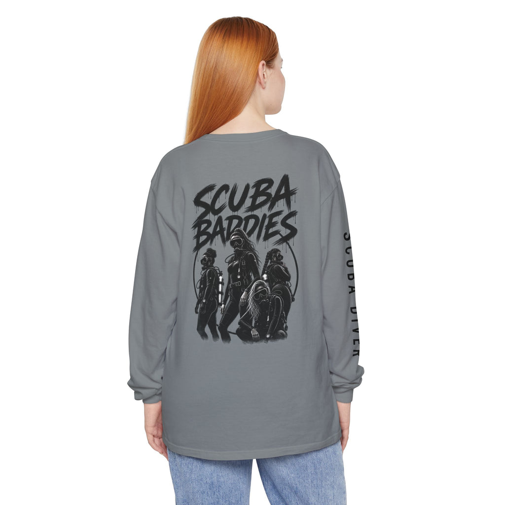 SCUBA BADDIES — LONG SLEEVE TEE
