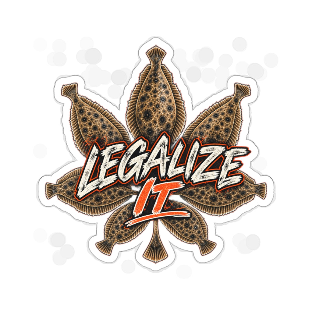 Flounder Reform™ — Legalize It Sticker