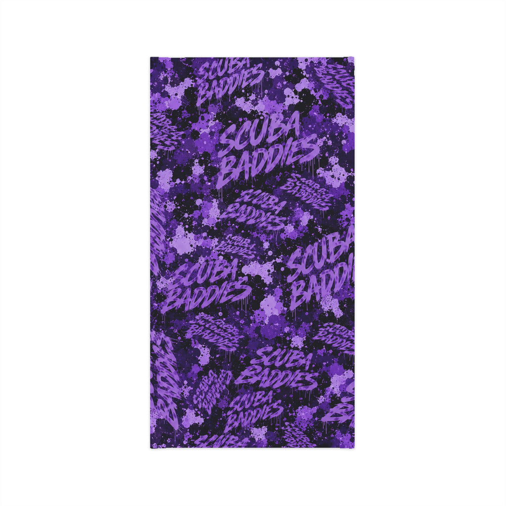 SCUBA BADDIES — SUBSURFACE CAMO™ NECK GAITER / DECO PURPLE