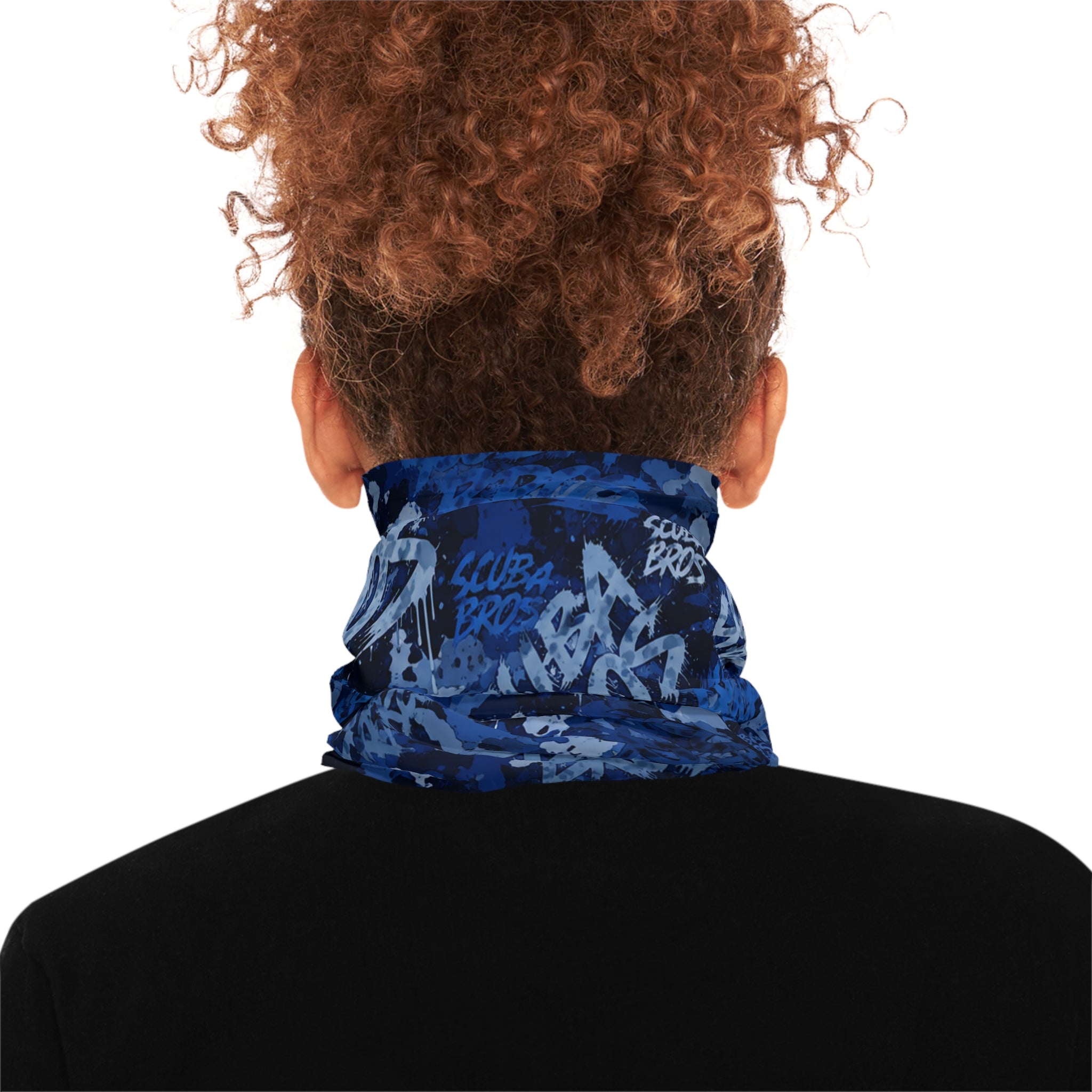 SCUBA BROS — SUBSURFACE CAMO™ NECK GAITER / DEEPWATER BLUE