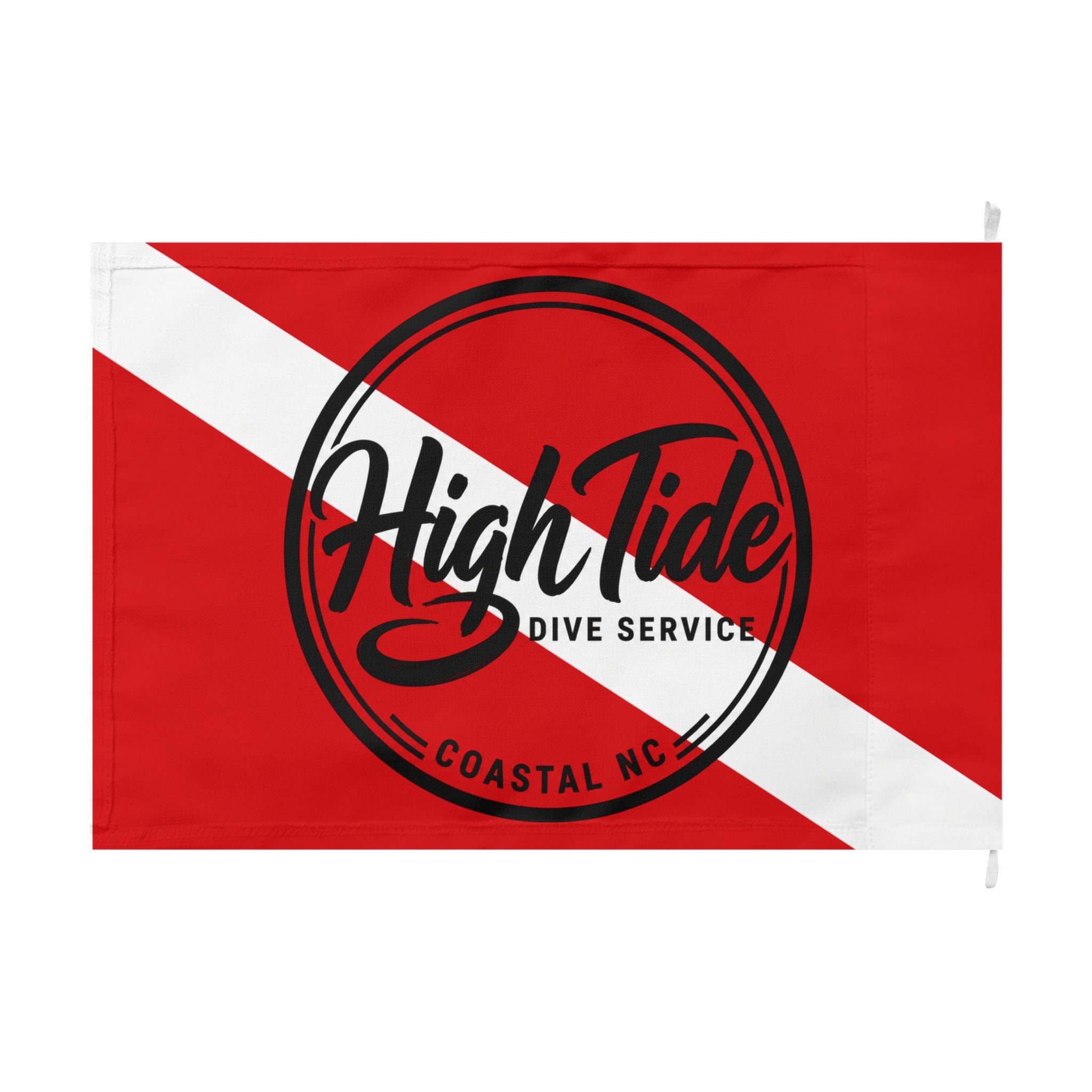 High Tide Dive Flag - Blackout