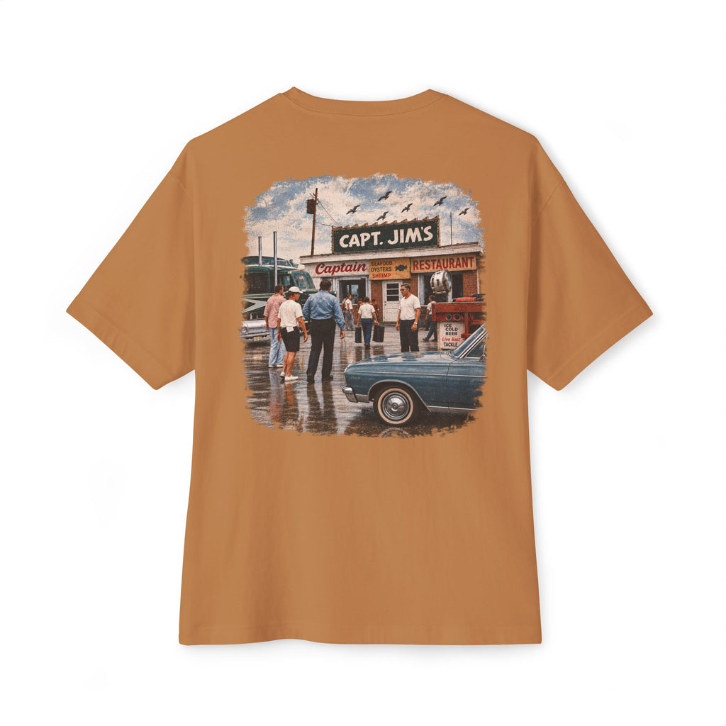 LOCALS ONLY Capt Jim’s - Oversized Street Tee