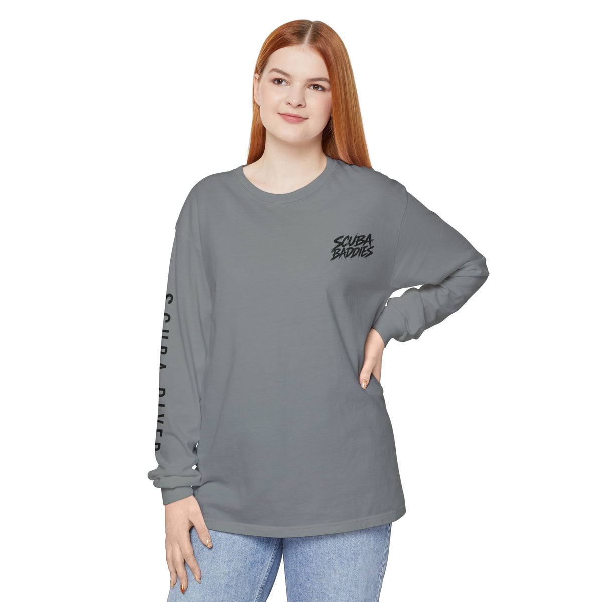 SCUBA BADDIES — LONG SLEEVE TEE