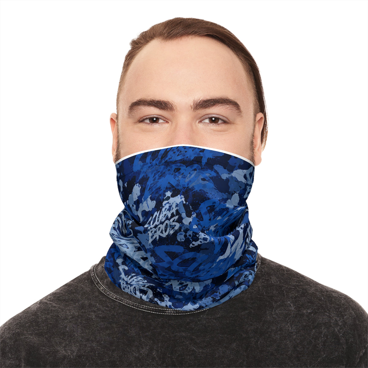 SCUBA BROS — SUBSURFACE CAMO™ NECK GAITER / DEEPWATER BLUE