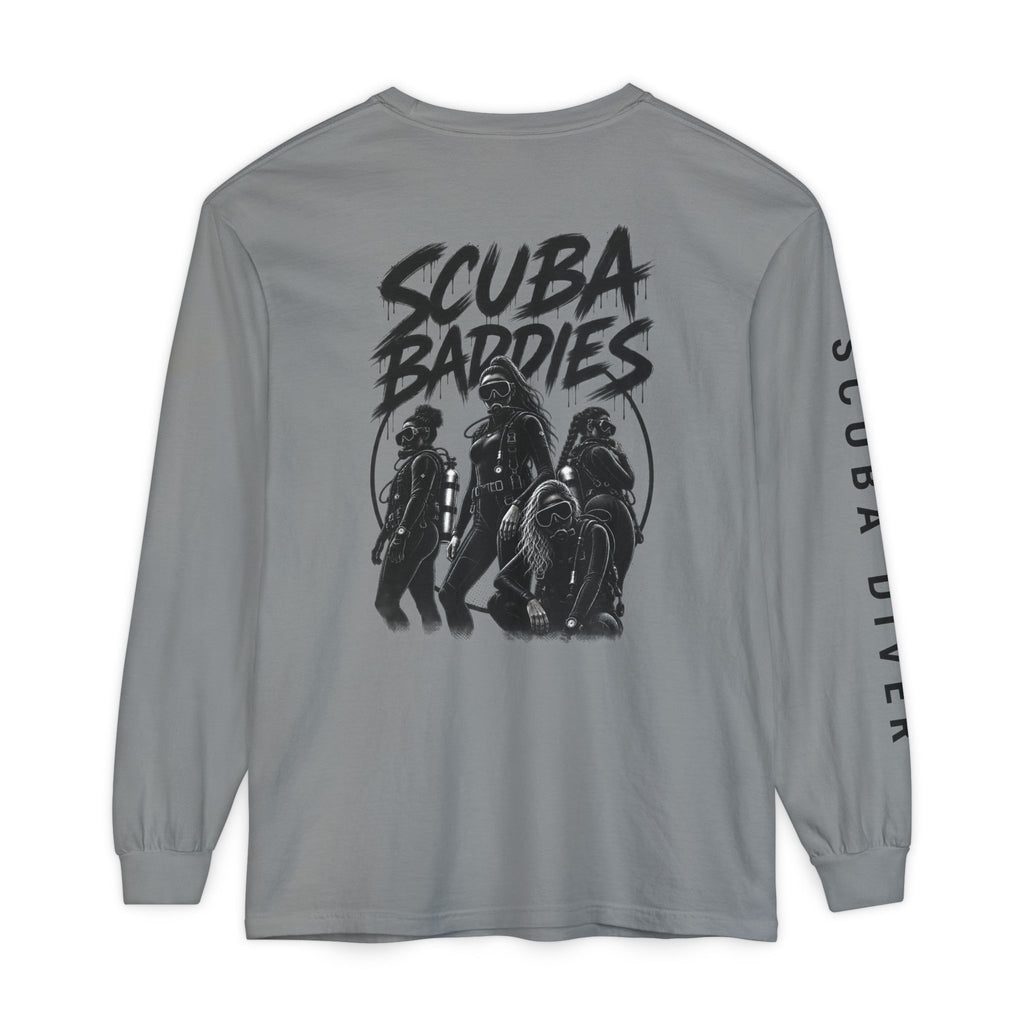 SCUBA BADDIES — LONG SLEEVE TEE
