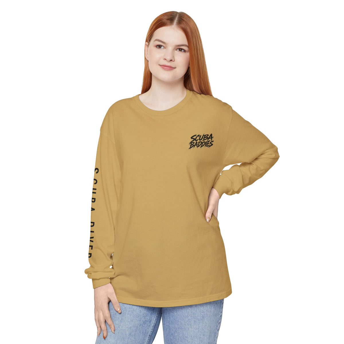 SCUBA BADDIES — LONG SLEEVE TEE
