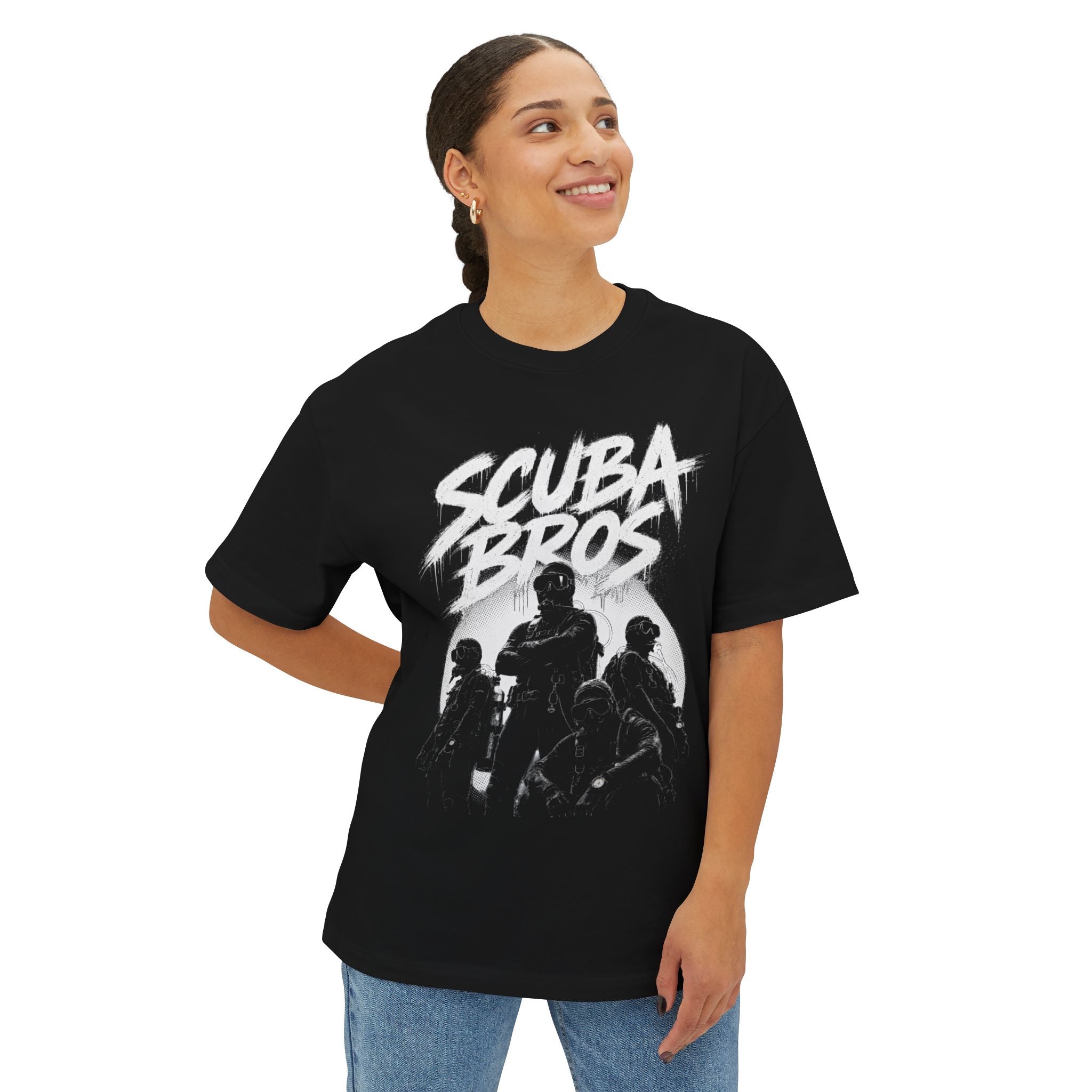 SCUBA BROS — OVERSIZED STREET TEE