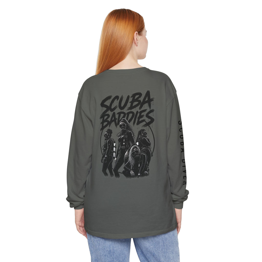SCUBA BADDIES — LONG SLEEVE TEE