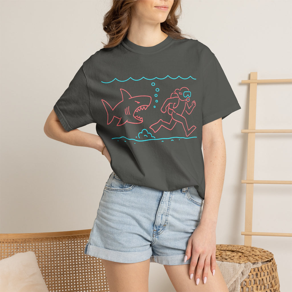 Just Keep Swimming Performance Tee