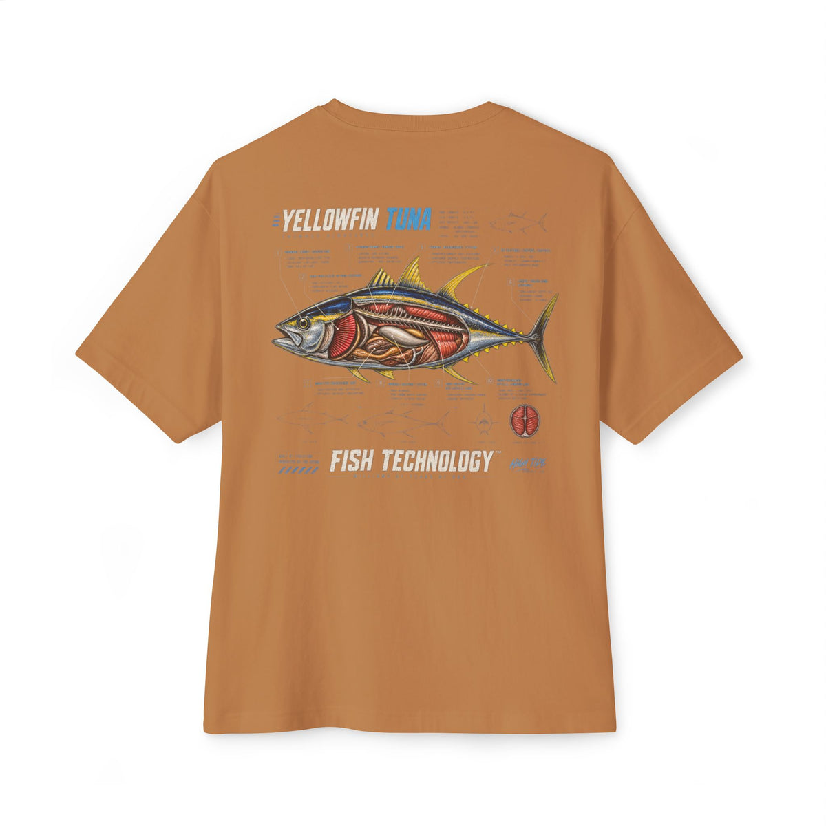 Yellowfin Tuna Cutaway Tee