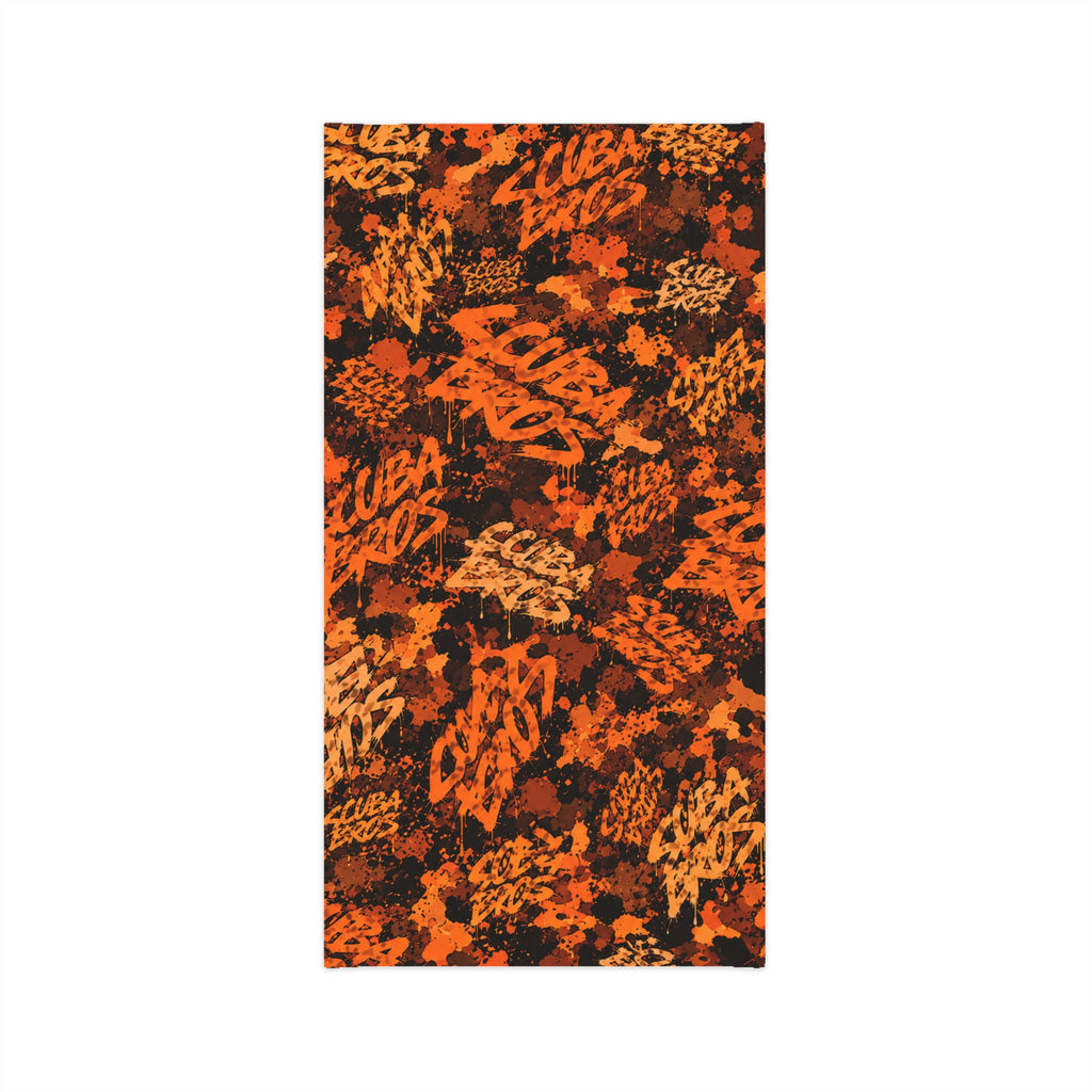 SCUBA BROS — SUBSURFACE CAMO™ NECK GAITER / HAZARD ORANGE
