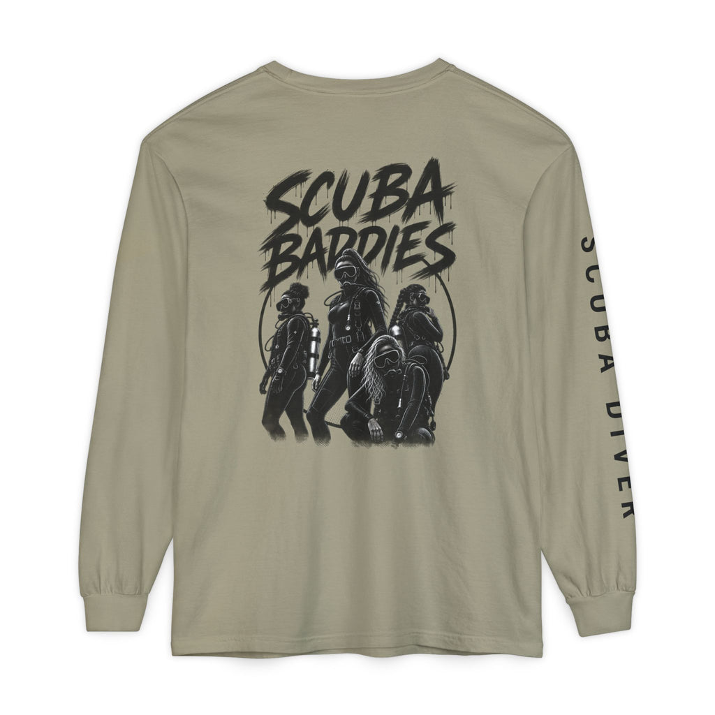 SCUBA BADDIES — LONG SLEEVE TEE
