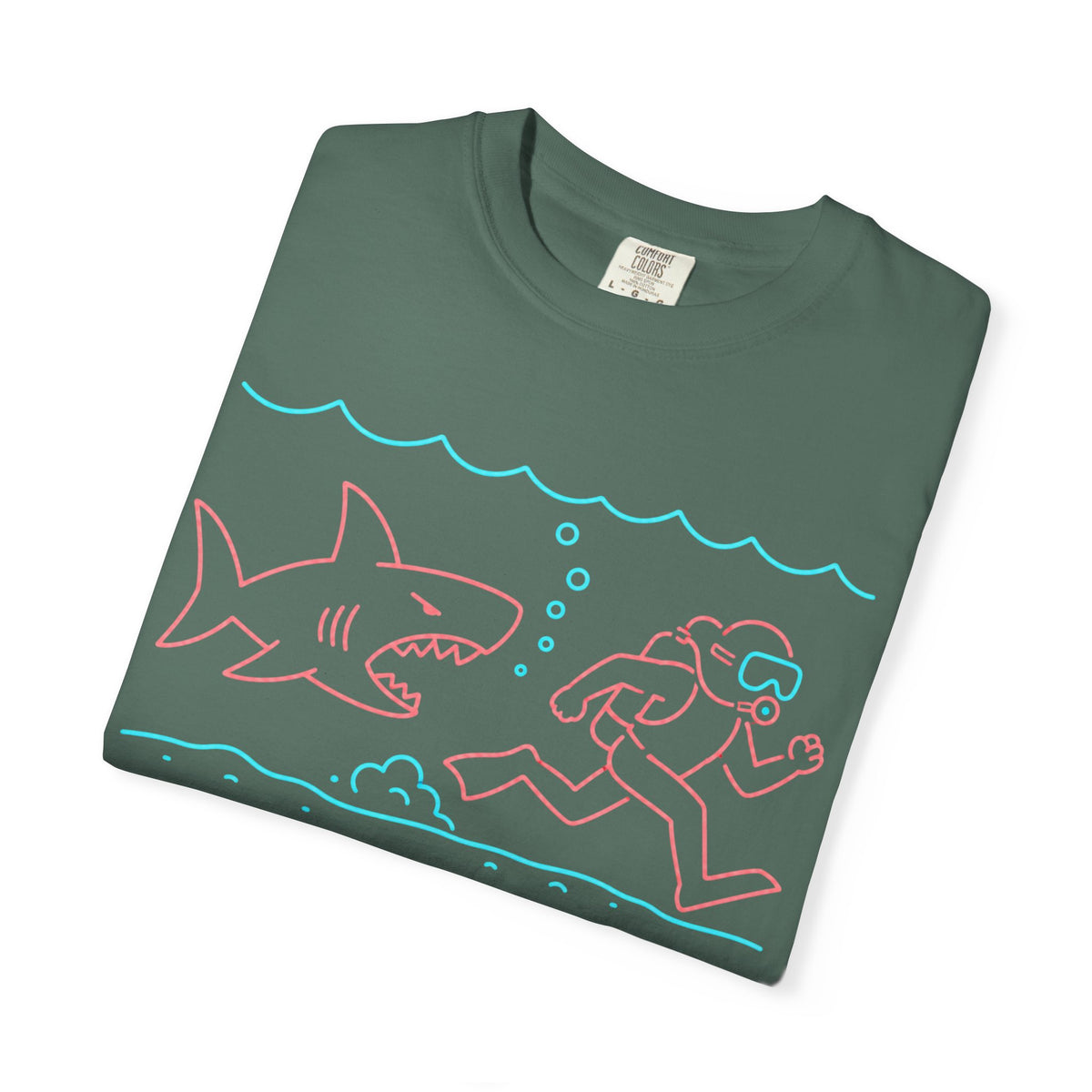 Just Keep Swimming Performance Tee