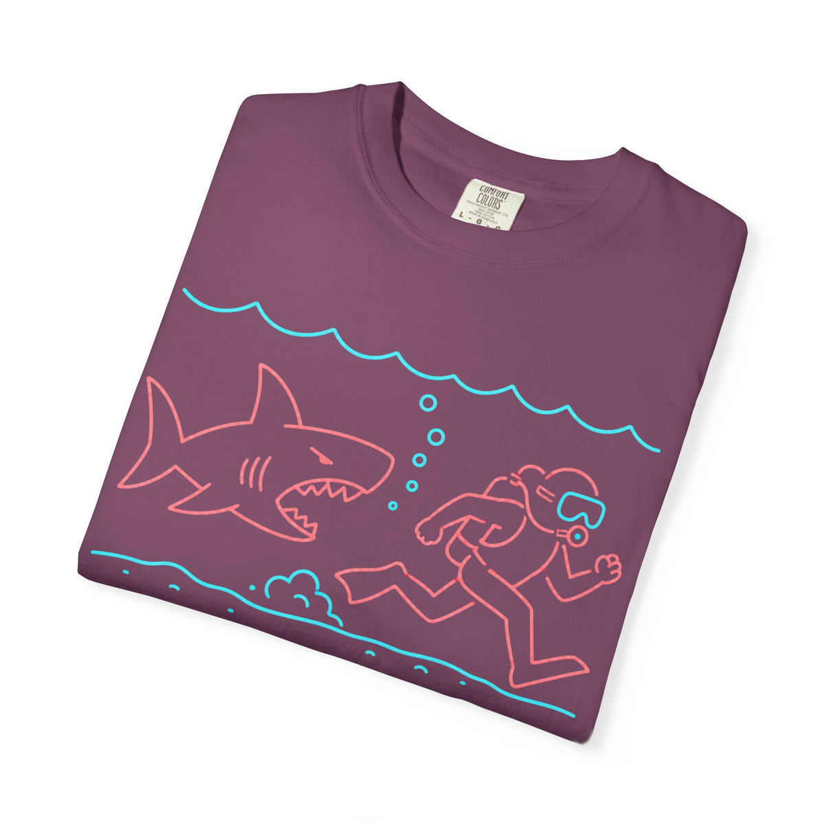 Just Keep Swimming Performance Tee