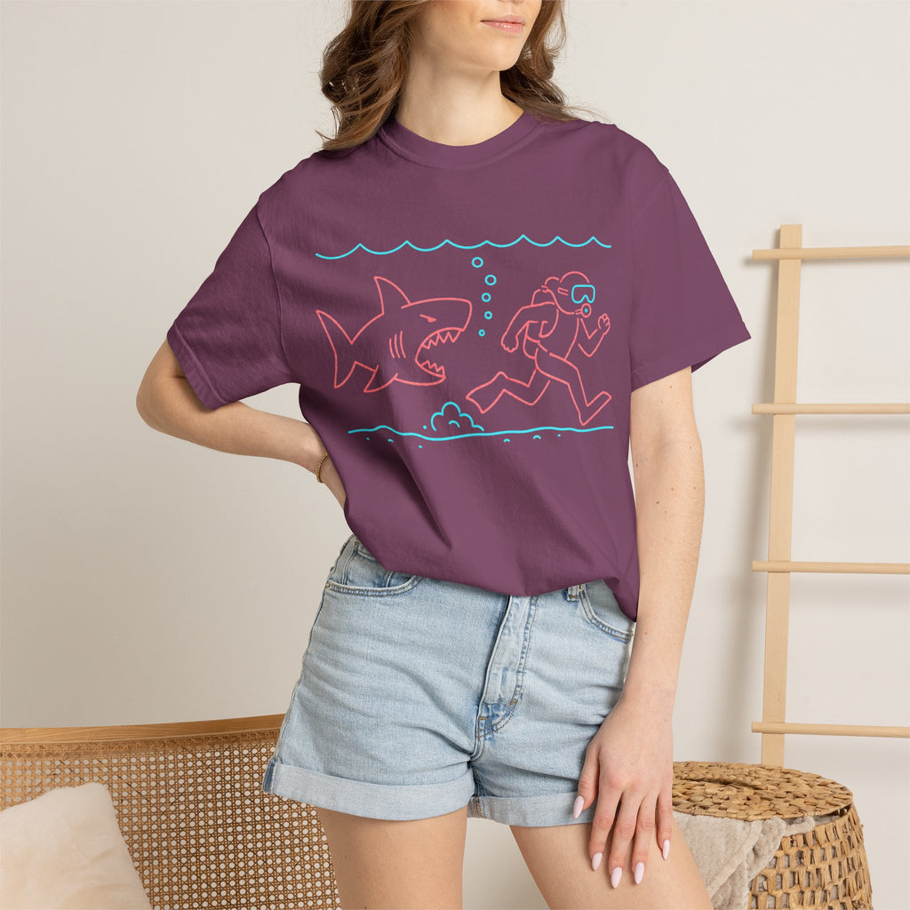 Just Keep Swimming Performance Tee