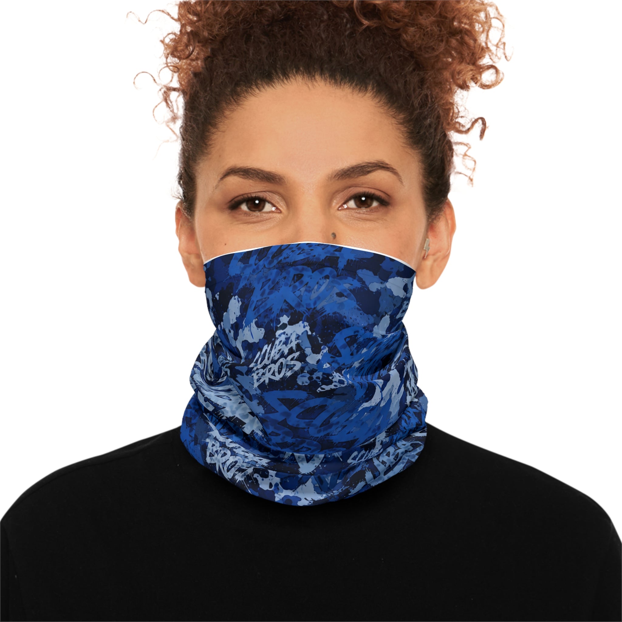 SCUBA BROS — SUBSURFACE CAMO™ NECK GAITER / DEEPWATER BLUE