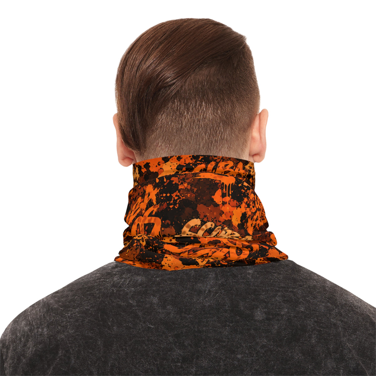 SCUBA BROS — SUBSURFACE CAMO™ NECK GAITER / HAZARD ORANGE