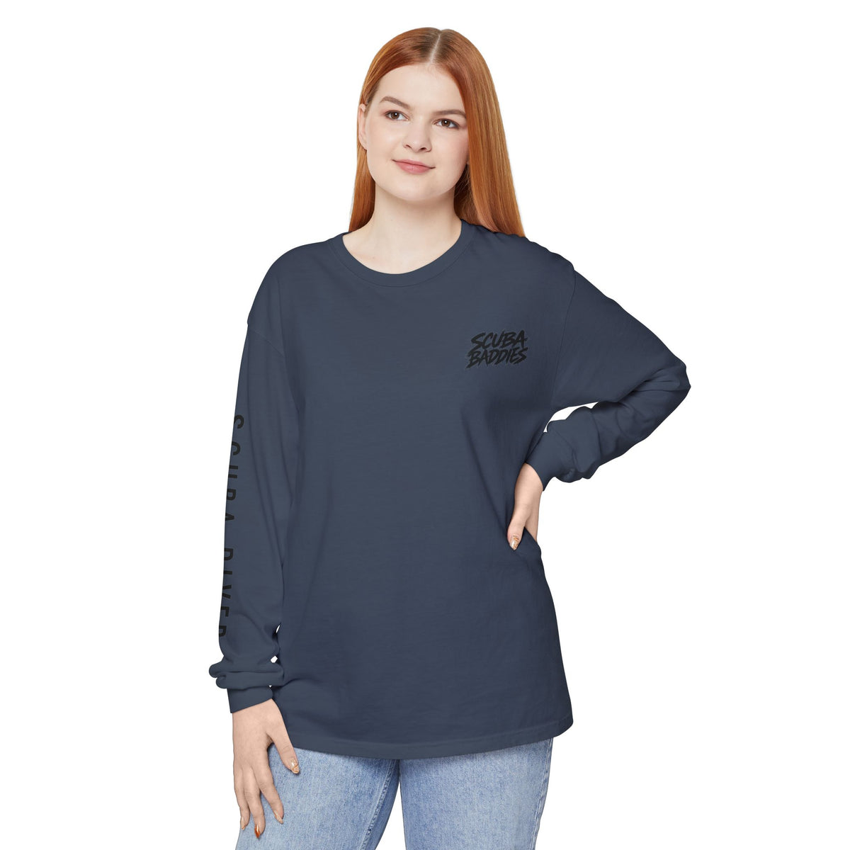 SCUBA BADDIES — LONG SLEEVE TEE