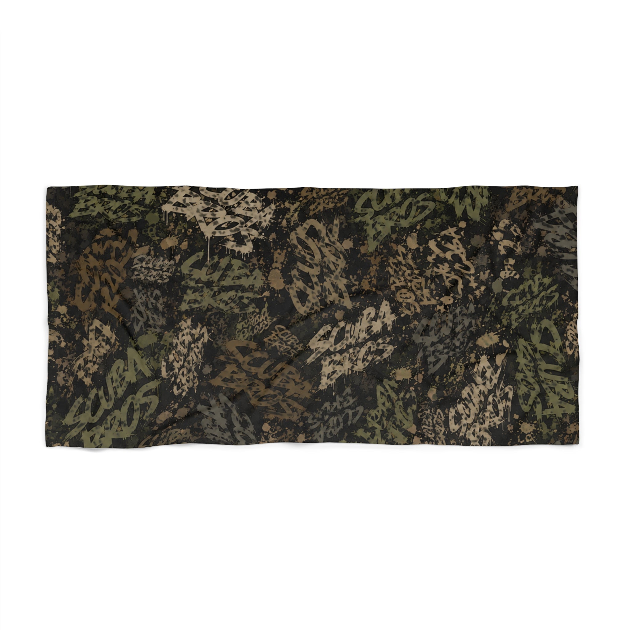 SCUBA BROS — SUBSURFACE CAMO™ TOWEL / DIVE OPS GREEN