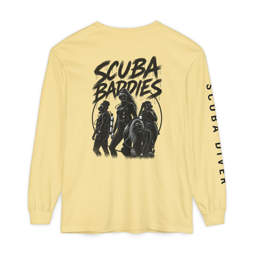SCUBA BADDIES — LONG SLEEVE TEE