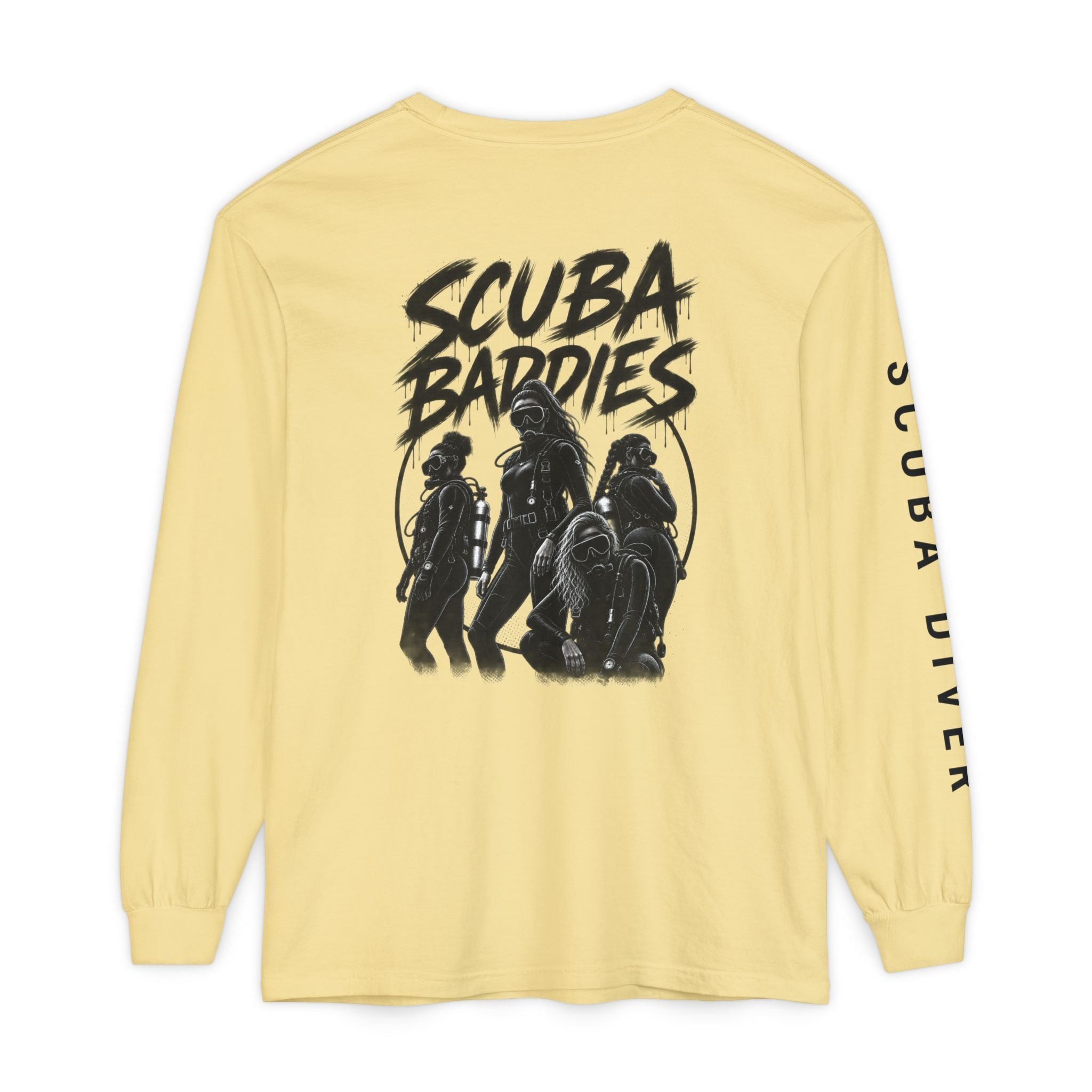 SCUBA BADDIES — LONG SLEEVE TEE