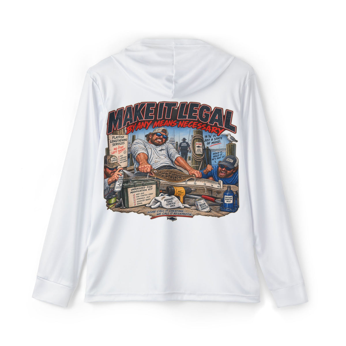 Make It Legal UV Hooded Tee