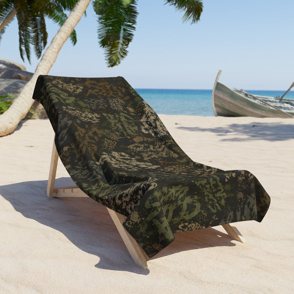 SCUBA BROS — SUBSURFACE CAMO™ TOWEL / DIVE OPS GREEN