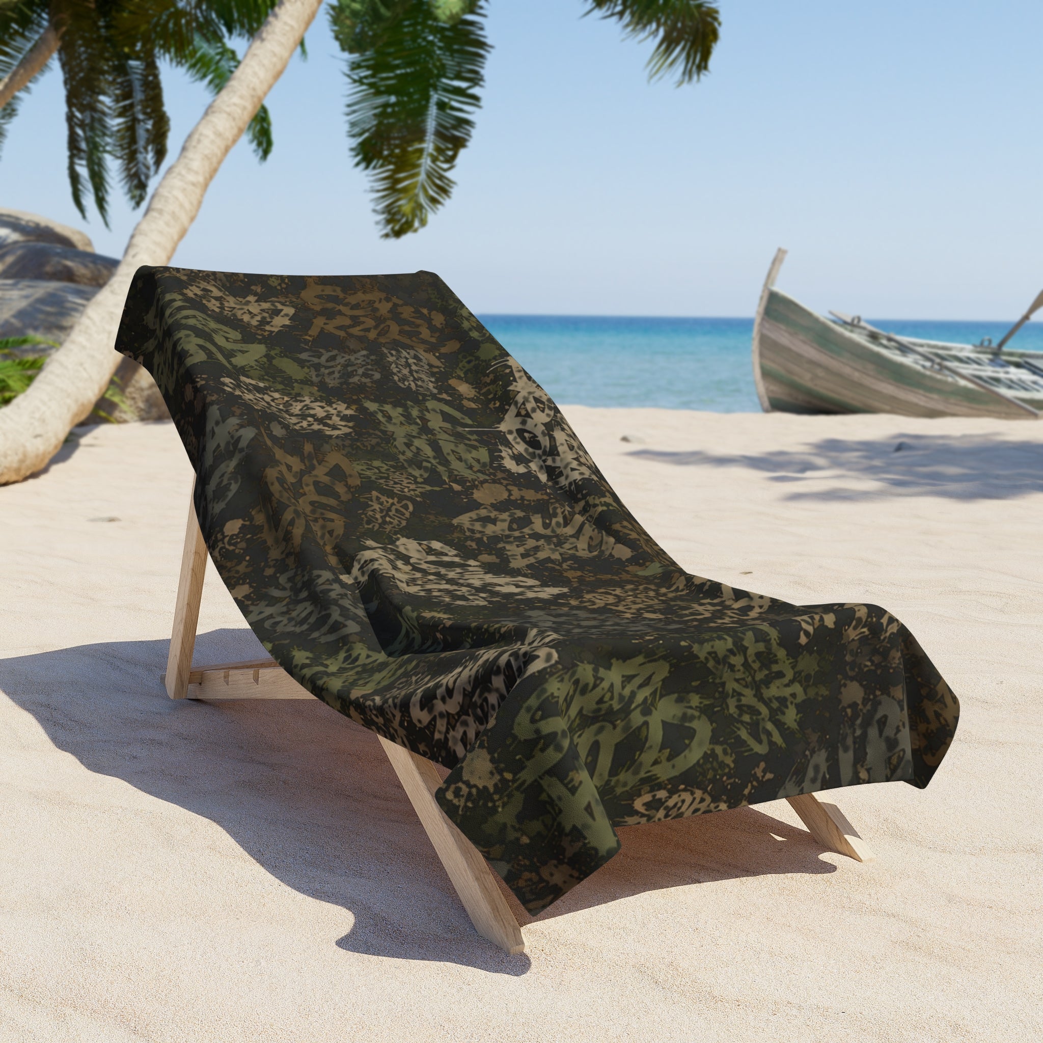 SCUBA BROS — SUBSURFACE CAMO™ TOWEL / DIVE OPS GREEN